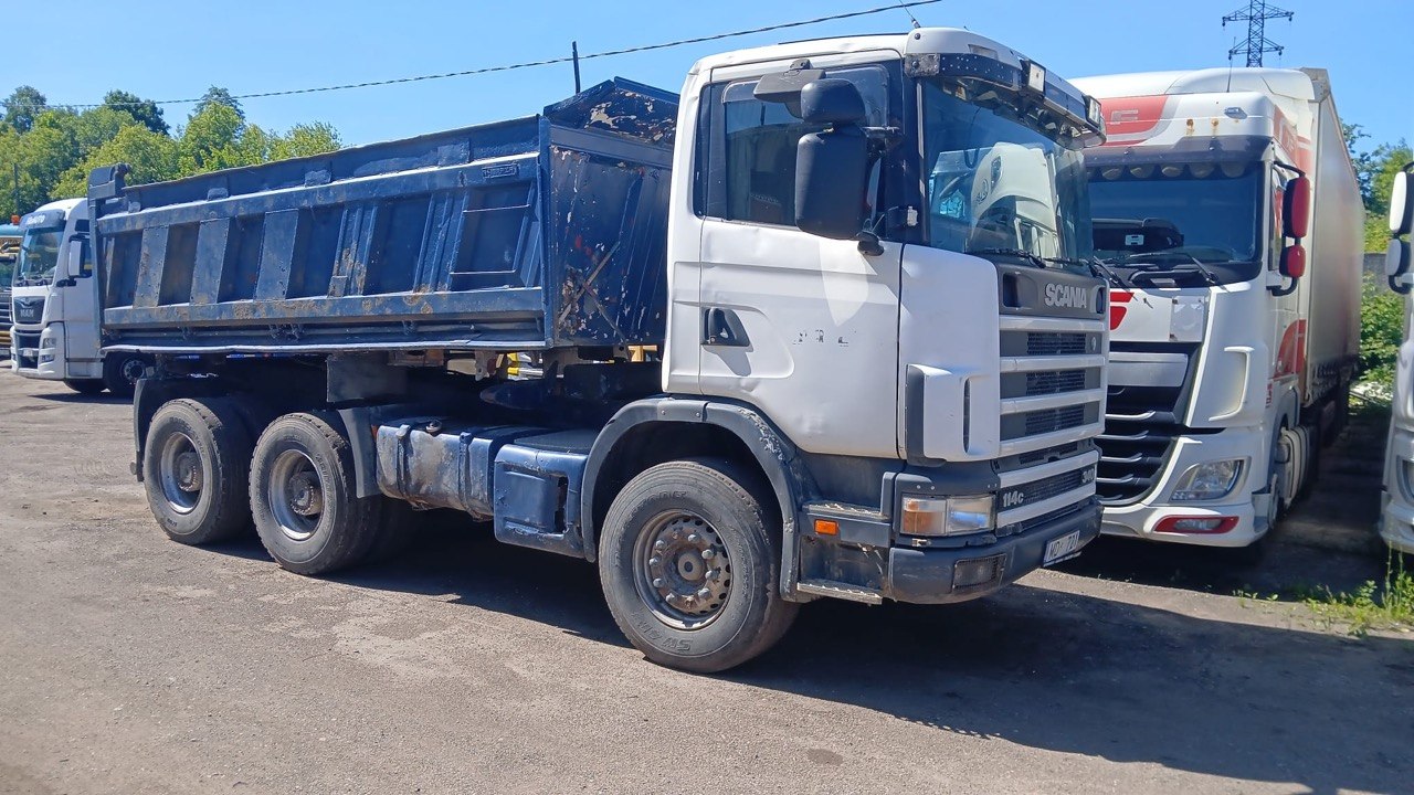 Scania 114C pašizgāzējs